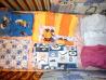 otroška posteljica 120x60 z jogijem in posteljino